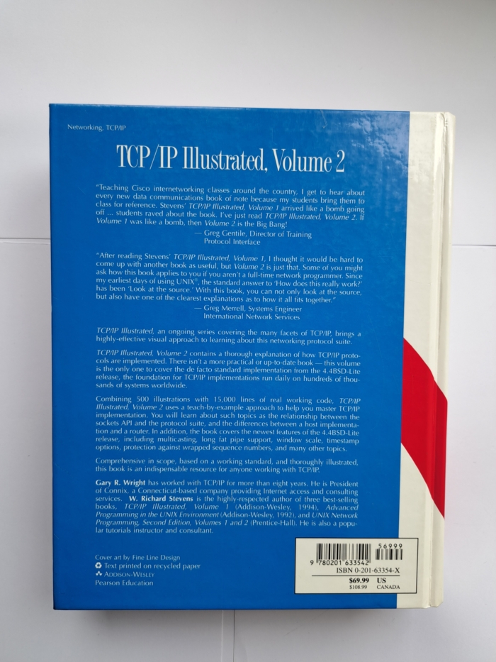 Libro TCP/IP Illustrated Volume 2 The Implementation - immagine 3