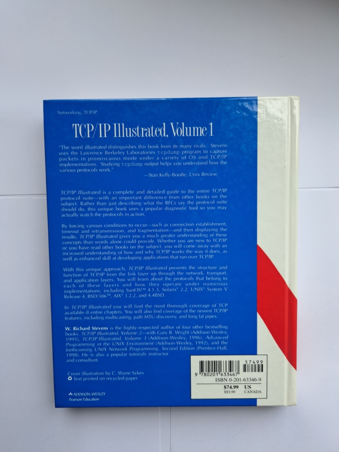 Buch TCP/IP Illustrated, Volume 1 The Protocols W. Richard Stevens – Bild 3