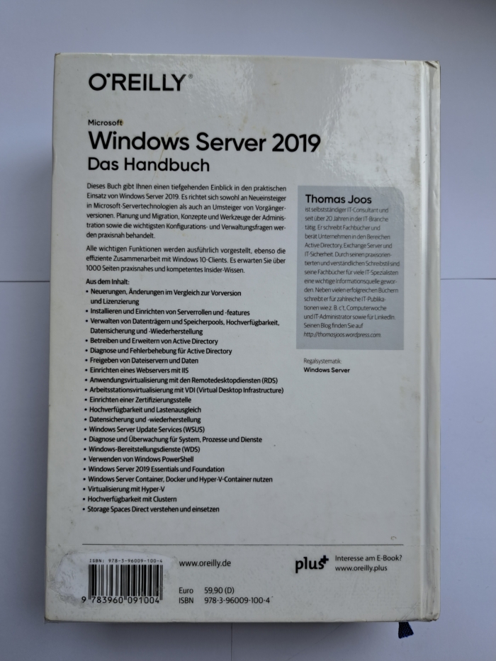 Libro Microsoft Windows Server 2019 - Il manuale - immagine 3